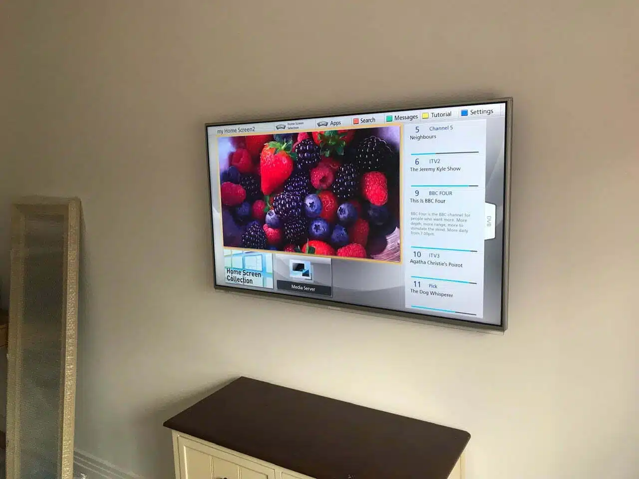 TV wall mounting hanging in Worcester Droitwich Malvern