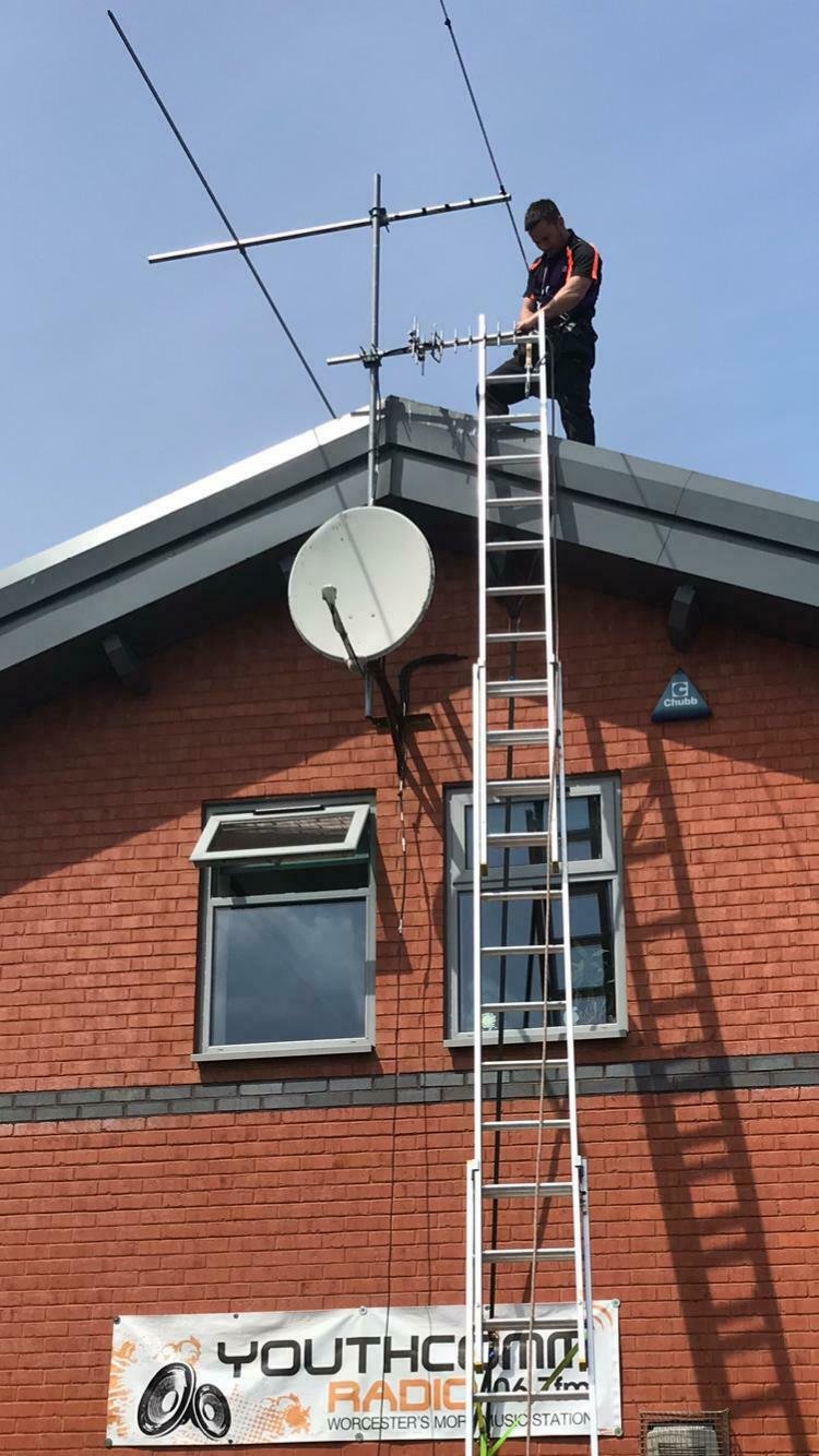 Satellite installs in Worcester