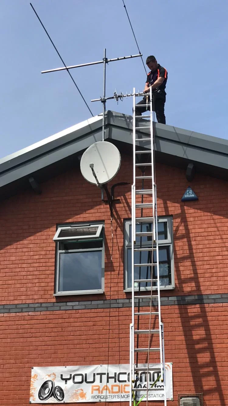 Satellite installs in Worcester